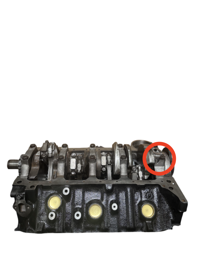 Chevy 5.7L 350 Engine (Short Block) — Record Crankshaft